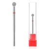 WLLHYF Nail Drill Bits, Ball Shape Nail Cleaner Professional Stainless steel Cuticle Clean Nail Salon Supply Shape Remove Tools for Dead Skin Nail Gel Nails Polishing