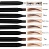 Guapa Microblading Eyebrows Pencil Waterproof Pull Cord Peel-off Brow Pencil Set for Marking, Filling and Outlining, Tattoo Makeup and Permanent Makeup Eye Brow LIner Beauty (5pcs, Black)
