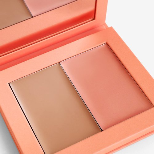Phase Zero Makeup Cream Blush + Bronzer Refillable Palette - 8g - 0.282 Oz. - Long Lasting, Easy to Use, for a Radiant, Natural, Luminous Skin