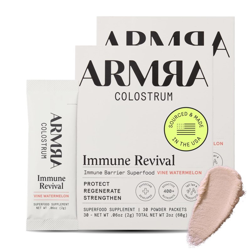 ARMRA Colostrum™ Powder | Vine Watermelon | Gut Health & Bloating | Skin & Hair | Immunity | Keto...