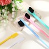 Baderke 5 Pcs Edge Brush Edge Control Brush Hair Edge Control Brush Hair Comb Set Hair Brush Double Sided Edge Control for Woman Hair Styling Edge Back Brushing, Colorful