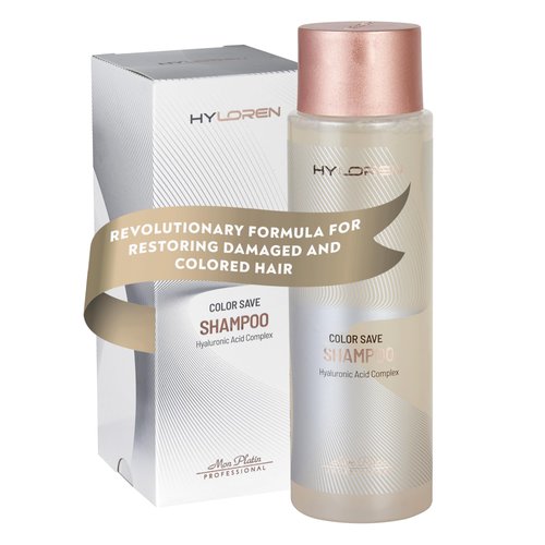 HY Loren Color Save Hair Shampoo with Hyaluronic Acid for Color Treated Hair, Shampoo for Damaged hair, SLS/SLES Free, Hydrating Shampoo, To Prevent Color Fading, 500ml