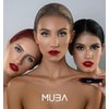 MUBA COSMETICS Liquid Lipstick - 24 Hour Waterproof Long Lasting, None- Transferable & High-Pigment Lip Makeup, Lipstick for Women - Liquid Lipsticks, Perfect Beauty Gifts (Kiss Me)
