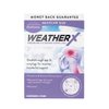 WeatherX, Pressure Filtering Earplug for Shifts in Barometric Weather Pressure, Download Free Alert app (Regular 2 Pk)