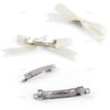 AUEAR, French Barrette Iron Rectangle Hair Clips for DIY Clip Craft Bows (120 Pack, 4 sizes)