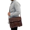 Indian Hando Art 10" Inch Leather Messenger Bag vintage Office satchel Crossbody Bags for Men and Women (10 inch small)