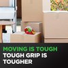 Scotch Tough Grip Moving Packing Tape, Clear, Moving Tape That Secures Boxes up to 80 Pounds, Moving Supplies, 1.88 in. x 22.2 yd., 6 Tape Rolls with Dispensers