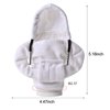 Car Shift Knob Hoodie,Automotive Interior Accessories,Fashionable Hooded Shirt, Funny Gear Shift Knob Shirt Sweater,Birthday Gift, Christmas Gift, Gift for Son Daughter wife Husband Friends.(White)