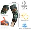 YARIEW Tattoo Sleeves for Men and Women, 12Pcs Arm Sleeves Fake Tattoos Sleeves to Cover Arms Cooling Sun Protection Sleeves, Emo Accessories for Halloween Christmas