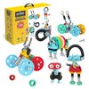 The Off Bits Jumbo Kit Educational Build Your Own Robot Toy, Stem Classroom Games for Group Play & Family, Valentine Birthday Gifts for Kids Montessori Play Kit, Steam Toys for Kids Ages 6 7 8 9+