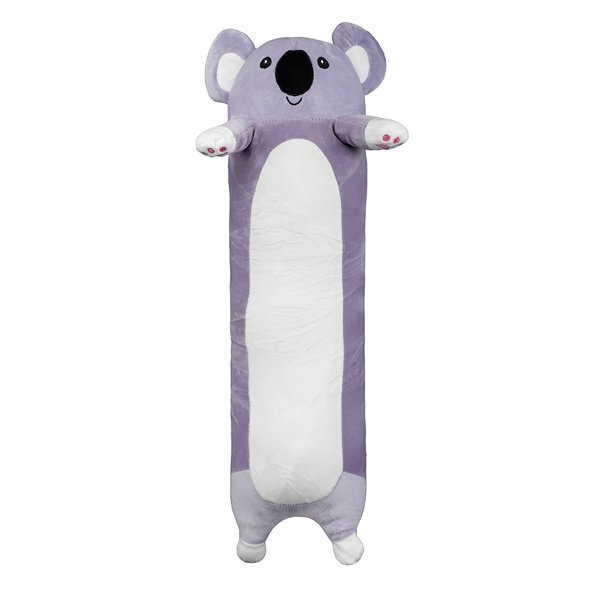 28 inch Cute Koala Plush Pillow Cartoon Stuffed Animal Doll Toys Soft Body Sleeping Hugging Long Pillow Cylindrical Back Cushion Bed Sofa Couch Cuddly Pillow Home Decor Christmas Birthday Gift