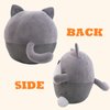 GADXV Cat Plush Pillow 13.3 Inch, Cute Cat Stuffed Animal, Cute Stuffed Cat Plushie,Soft Cat Plush Pillow for Room Decor, Gifts for Girls, Kids on Birthday, Christmas