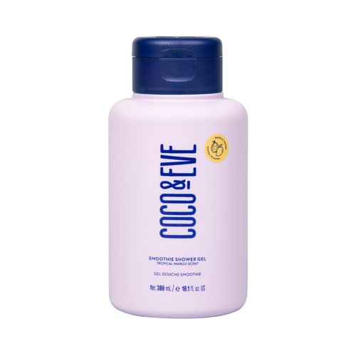 Coco & Eve Glow Figure Smoothie Shower Gel (Tropical Mango Scent) Moisturizing Body Wash with Coconut water, Aloe Vera. Sulfate Free (10.1 fl oz/ 300ml)