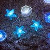 Ocean Themed Marine Life Lights,Beach Sea String Lights, Beach Aquarium Décor Sea Turtle Seahorse Starfish Giant Clam String Lights, Battery or USB powered,10ft 30 LEDs Themed Marine Life Lights (B)