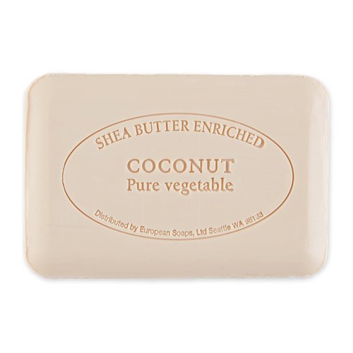 Pre de Provence Artisanal French Soap Bar Enriched with Shea Butter, Coconut, 250 Gram,8.81 Ounce (Pack of 1)