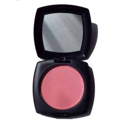 MODE Pearly Coral Pink Rose Blush Absolute RITUAL ROMANCE Smooth Pressed Powder Cheek Color, Long Lasting Natural Blusher Compact, Nourishing Wild Rose Skincare