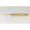 Alluring Gold Tweezers for Eyelash Extension for Volume Lashes 3D, 5D & 6D lashes