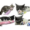 TuneYune Pet 2 Pack Cat Chew Toy Teeth Grinding Toy Woolen Yarn Ball Cat Soft Fuzzy Balls Pillow for Cat Toy Cat Interactive Toy Cat Kicker Toy Cat Catnip Toy Cat Kicker Toy Cat Toy for Indoor Cat
