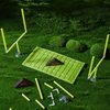 4 Sets Mini Flick Football Games Desktop Football Games Mini Table Top Sports Games with Foam Footballs Goal Post and Cards Finger Toys Office Indoor Sports Party Favors Fans Release Pressure (Yellow)