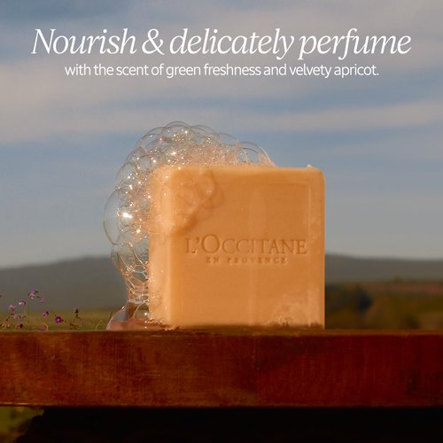 L'OCCITANE Osmanthus Perfumed Soap: Crafted with Coconut Oil and Sunflower Oil, Elegantly Scented, Cleanse Skin, Vegan