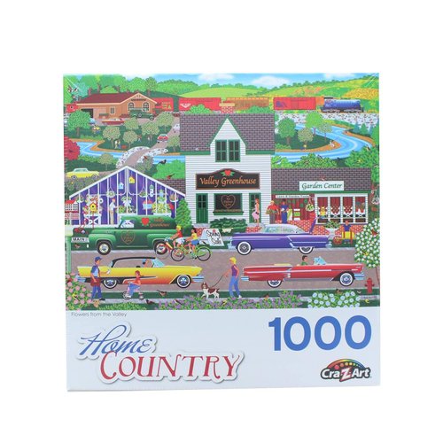 Flowers from The Valley by Mark Frost 1000 Piece Puzzle