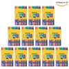 Trail maker 12 Pack Bulk Crayons | Washable Beeswax Bright Color Crayons Bulk Individual Packs, 10 Per Box, 12 Boxes Bundle Art Set Crayons for Kids, Classrooms, Restaurants