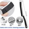Crevice Cleaning Brush, Bathroom Gap Cleaning Brush, Hard Bristle Brush for Cleaning, Multifunctional Gap Brush, for Blind, Baseboard, Fan, Window or Sliding Door Track (5pcs)