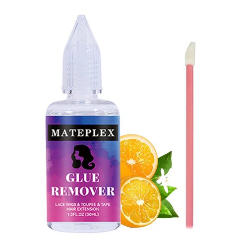 Wig Glue Remover for Front Lace Wig, Fast Acting Gentle Solvent for Lace Wig, Closure Hairpiece and Toupee Systems，Removes Hair Glue,Wig Tape, Double Sided Extension Tape 30ml (White)