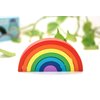 Wooden Rainbow, Stacking Learning Toy for Kids Toddlers Baby, 7 Pieces Bright Colors Rainbow, Building Blocks Game. Rainbow Arch Puzzle Tunnel. Rainbow Stacker Puzzle. Rainbow Toy.