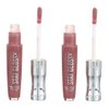 Pack of 2 Rimmel Stay Glossy 6HR Lip Gloss, Date Night # 290