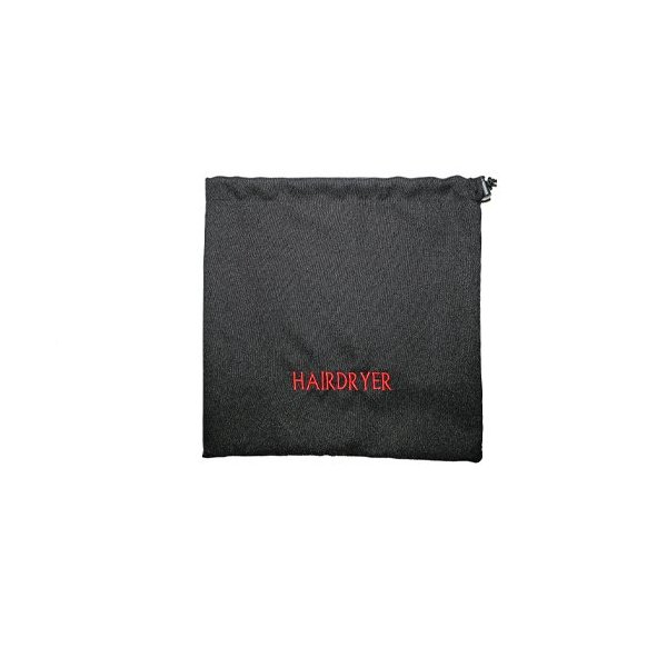 American Supply Hair Dryer Bag, Black, 12 Pack