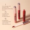 LANGMANNI Velvet Matte Nude Lipstick Set,Long-Lasting & Rich Pigment,Capsule Tube Shape Lip Gloss Set Gift Collection for Women/Girls (6Pcs Liquid Lipstick)