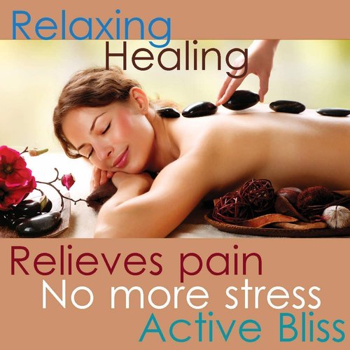 Maxdee Massage Stones Essential Hot Stones for Massage, 6 Medium Hot Stones Massage Kit Hot Rocks Massage Stones for Professional or Home Spa, Foot Heater, Relaxing, Healing, Pain Relief, 2.4"