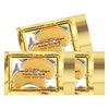 Ruzzut Under Eye Patches - 30 Pairs 24K Gold Moisturizing Under Eye Mask, Anti Aging Collagen Eye Masks Skincare Eye Patches for Puffy Eyes and Dark Circles, Gold