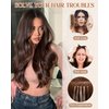 Benehair Halo Hair Extensions Real Human Hair 16 Inch Invisible Wire Hair Extensions with Fish Line Ash Blonde Mixed Bleach Blonde Halo Hair Extension 100% Human Hair Halo Extensions 60g #18&613