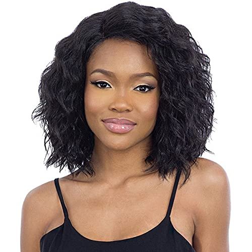 Mayde Beauty Synthetic 5" Invisible Lace Part Wig - BECCA (B01B627)