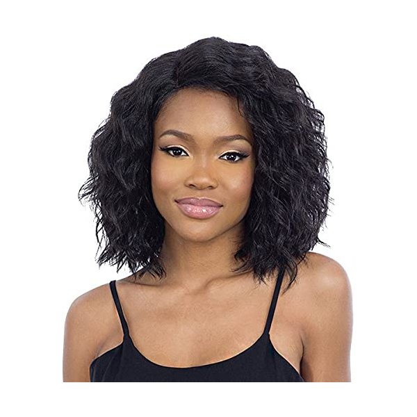 Mayde Beauty Synthetic 5" Invisible Lace Part Wig - BECCA (B01B627)