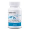 Omega-3 Fish Oil - 1000 mg Purified & Deodorized from Wild Caught Fish with EPA & DHA Fatty Acids | Supports Heart, Brain, Joint, Hair & Skin Health | Supplement - 90 Softgels