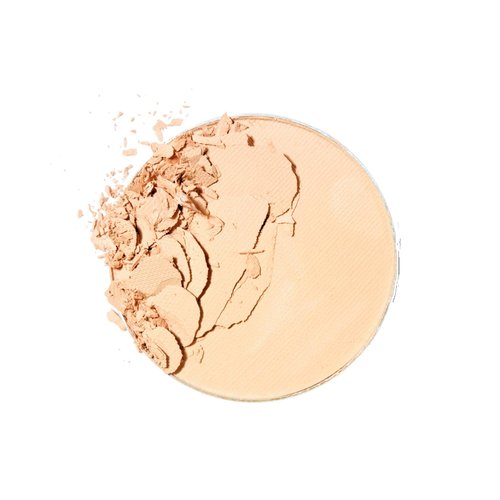 Claraline Compact Pressed Powder, Matte Finishing Powder Makeup, Long Lasting, Lightweight, Vegan Formula, Easy to Apply Makeup for Girl & Women, 0.35 Oz, Ivory