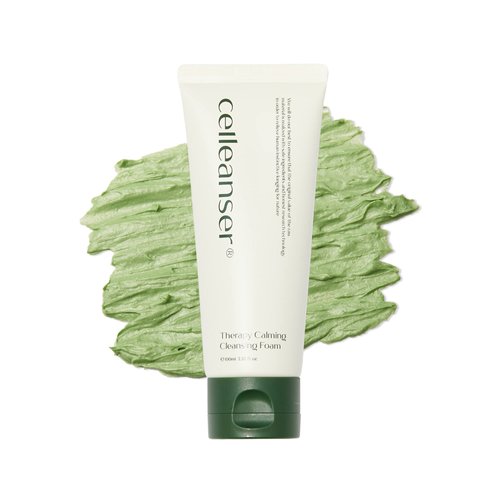 CELLEANSER Therapy Cleansing Foam - Face Wash Micro Bubble Foam Moisturizing Hydrating Brightening Deep Cleanser for All Skin Types 100ml
