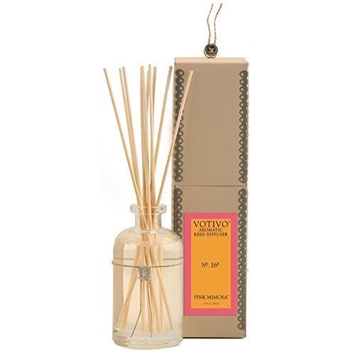 Votivo Reed Diffuser, Pink Mimosa, 7.3 oz