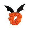Pokinge 7pcs Halloween Christmas Flannel Scrunchies Women Elastic Hair Bands Ponytail Holder Hair Ties Festival Hair Accessories Ponytail Holder For Girls