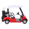 NOLITOY Die-cast Model Metal Golf Cart Model, Pull Back Action Golf Cart, Mini 1:20 Scale Golfcart Vehicle for Home Decor Golf Party Favor