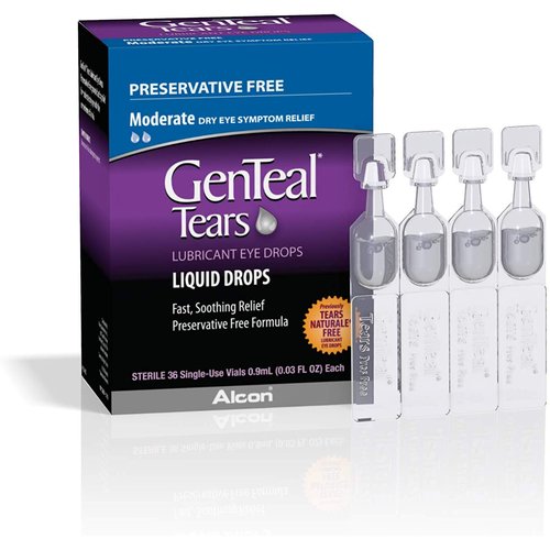 GenTeal Moderate Dry Eye Relief, Lubricant Eye Drops - .5 fl oz