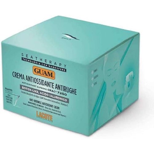 Guam SeaTherapy Antioxidant Anti Aging Face Moisturizer for Women | Anti Wrinkle Cream for Face with Hyaluronic Acid and Seaweed - Firming Face Cream - 50 ML Beauty