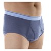 Wearever Incontinence Underwear for Men - Reusable & Washable Men's Bladder Control Briefs with Regular Absorbency - Leak Proof Underwear (Pack of 3) (Gray) (4XL)