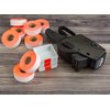 2216 Flou. Red Pricing Labels for Garvey 22-66/22-77/22-88 Two Line Pricing Gun - 9 Rolls - 9,000 Pricemarking Labels