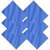 ECO-FUSED Microfiber Cleaning Cloth - 7x6'' Microfiber Cloth - Pack of 6 Blue Lens Cleaning Wipes - Cleaning Cloth for Glasses, Eyeglasses, Camera Lens & Phones