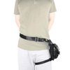 Thigh Pack, Leg Bag, Larswon Tactical Fanny Pack Hiking Bag Leg Pouch Black