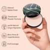 Mushroom Head Air Cushion CC Cream with Setting Powder Makeup Set, Blurs Fine Lines & Imperfections, Controls Shine & Smooths Complexion, Even Skin Tone for All Skin Types for Women (Natural)